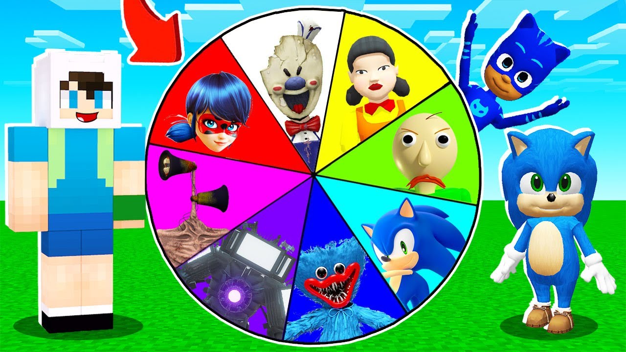 YANLIŞ KORKUTUCU ÇARKI ÇEVİRİRSEN ÖLÜRSÜN #2 - ⚠️ Minecraft