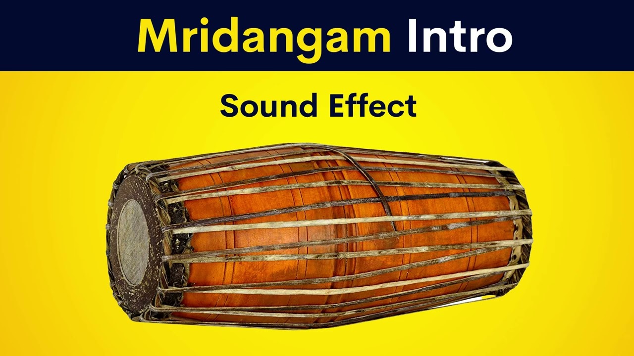 Mridangam Intro | Sound Effect - FREE DOWNLOAD & USE