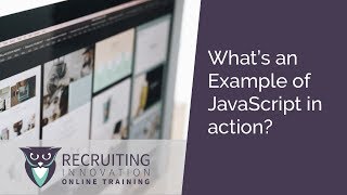 What is an Example of JavaScript in Action?