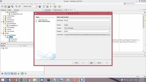 [Java] Kết nối máy server đến client qua socket trong java