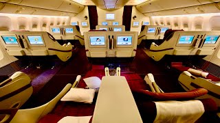 Qatar Airways Business Class Boeing 777 | Seychelles to Doha trip report (4K)