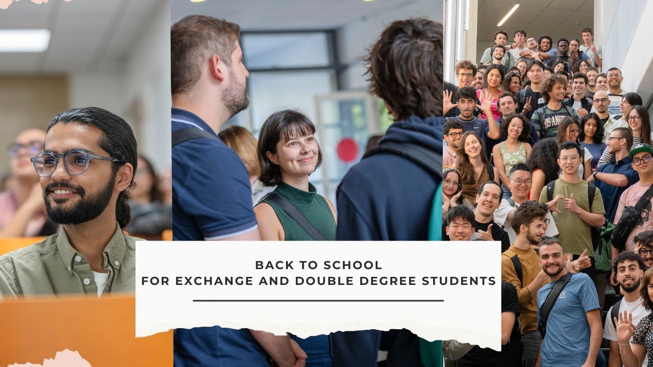 Back to school for exchange and double degree students