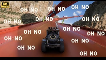 The weirdest way to pass a checkpoint in Forza Horizon 5