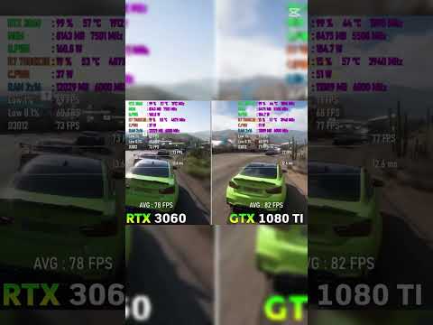 RX 6600 VS RTX 3060, GTX 1080TI VS RX 6600, GTX 1080TI VS RTX 3060 #pc #pcgaming #pcgamer #memes