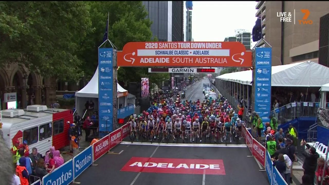 Race Start Schwalbe Classic 2020 Santos Tour Down Under