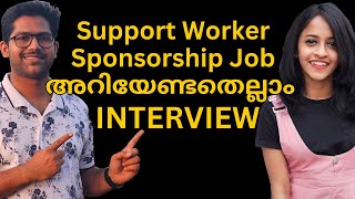 Support Worker Sponsorship Job Interview u0026 Life Experience #fintechuk #ukmalayalamvlog #interview