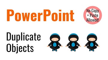 PowerPoint: How To Quickly Duplicate Objects!