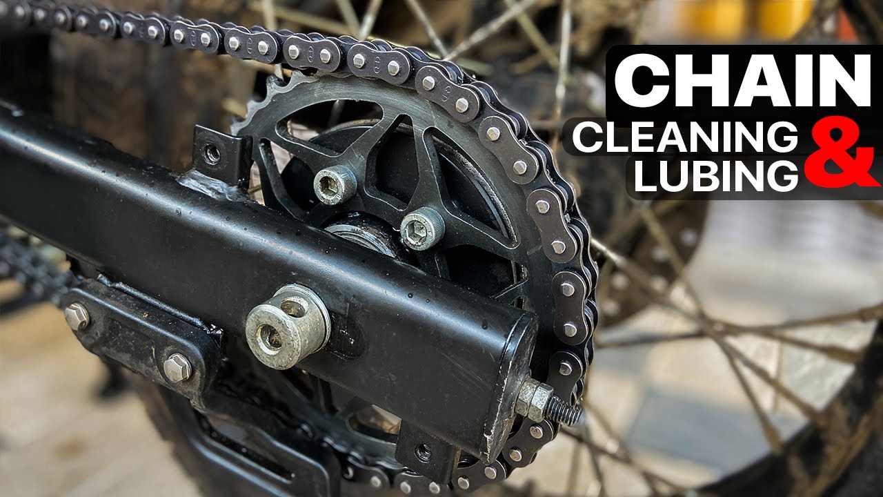 Chain Maintenance Cleaning & Lubing Himalayan BS6 YouTube