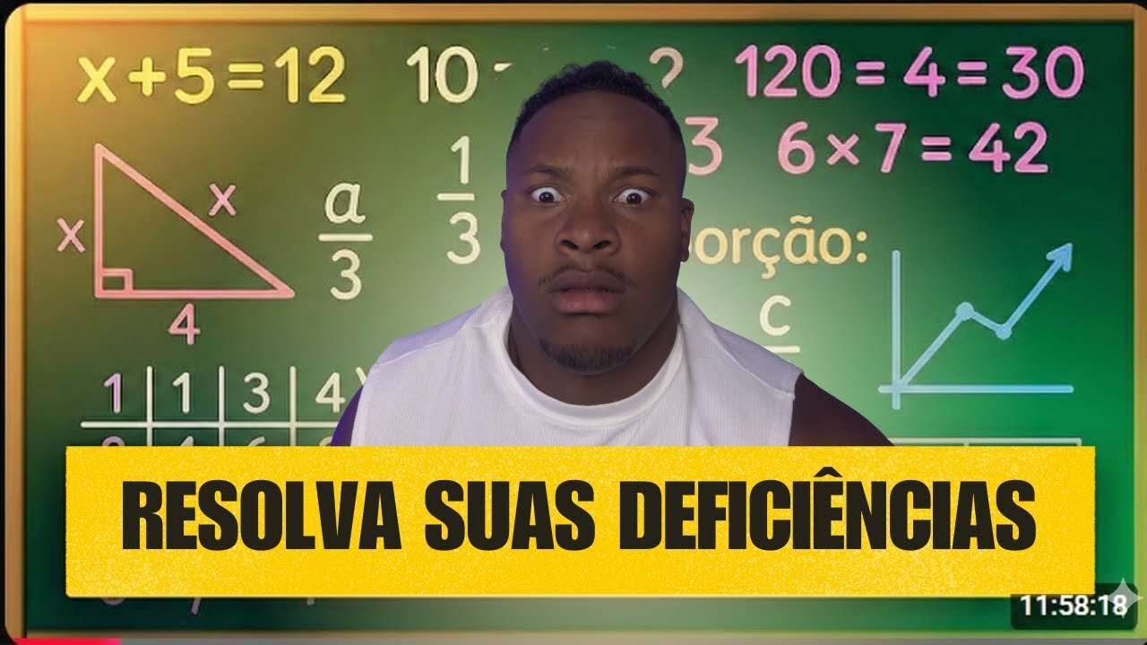 TUDO de Matemática Básica para CONCURSOS MILITARES(pra quem tem MUITA DIFICULDADE)