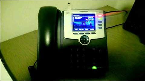 Cisco SPA525 Recording Feature Demo