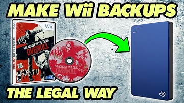 How To Make Wii Game Backups - CleanRip Guide & Tutorial for Nintendo Wii