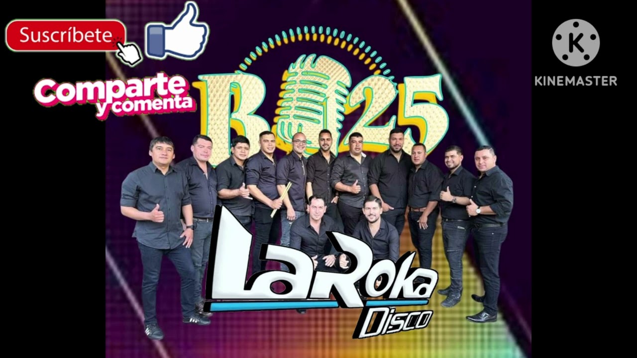 LA INTERNACIONAL BANDA 25 DE LOS HERMANOS VERA LO NUEVO EN CUMBIA EN VIVO GRABADO CON LA ROKA DISCO