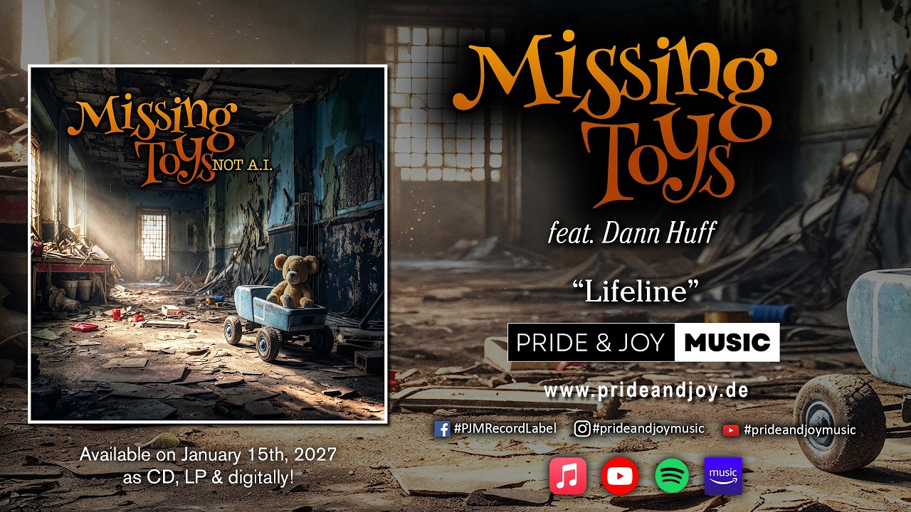 Missing Toys veröffentlichen Debütsingle „Lifeline“ mit Dann Huff