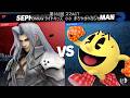 第332回スマACT Losers Quarters - まろやかヘラジカ(セフィロス) vs ライトキッズ(パックマン) - スマブラSP大阪大会