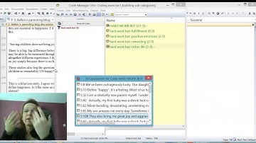 ATLAS.ti 7 (Win): How to build an efficient coding system in ATLAS ti (Chapter 5)