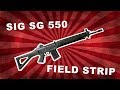 Stgw.90 - SIG 550 / SG 550 - Zerlegung / Field Strip