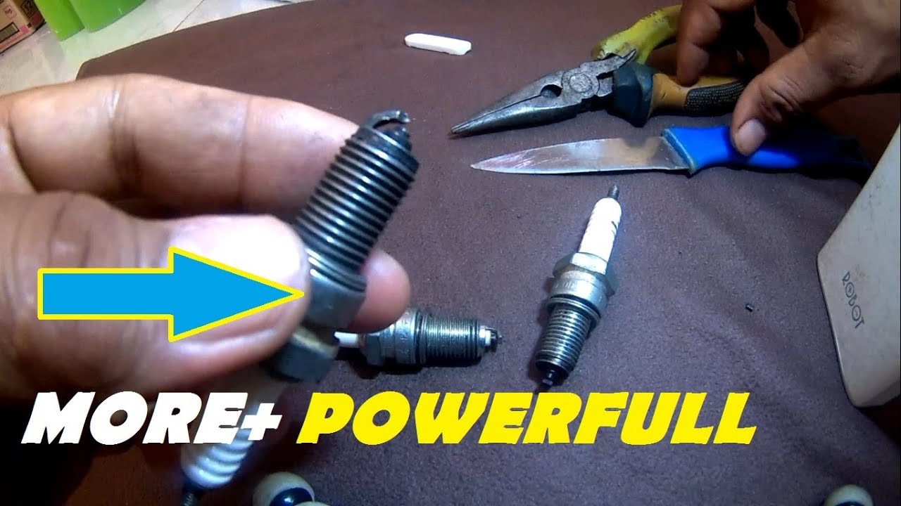 Sparkplug Modification Rubah Busi  Anda Untuk  Menambah 