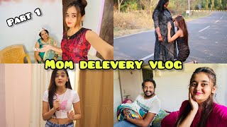 🥺Mummy ki delivery | Baby Shower | Achanak jana pada Hospital | Bindass Kavya vlogs