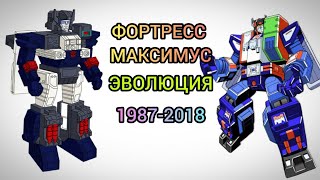 Фортресс Максимус эволюция в мультсериалах (1987-2018)