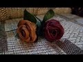 Making  a Leather Rose