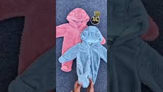Kit Macacão Pelúcia Bebe Inverno De Pelo Carneiro