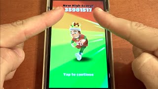 Over 35 Million Points on Subway Surfers! NO HACKS OR CHEATS! screenshot 5