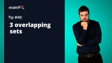 GMAT tip #40: The story behind 3 overlapping sets
