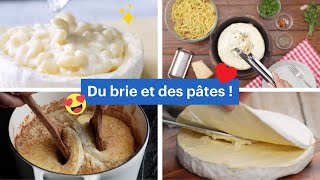 Gratin de pâtes et brie | Feuilleté au fromage | Spaghettis au fromage | Brie au four