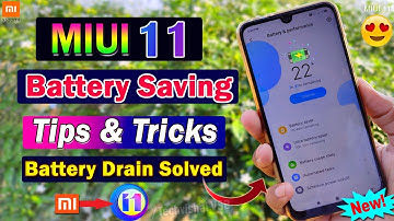 MIUI 11 Battery Saving Tips & Tricks | MIUI 11 Battery Drain Problem Solved | MIUI 11 Tips & Tricks