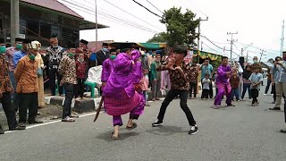 ADAT BUDAYA LAMPUNG - SILEK (Pincak) Lampung || BEHARAK (Arak-arakan) Pengantin Lampung Marga Liwa.