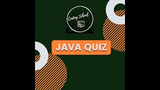 Java MCQ Series Part 20