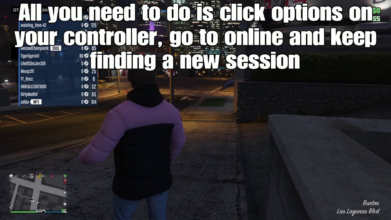 GTA ONLINE How to find a solo public session for ps4, Xbox, pc YouTube