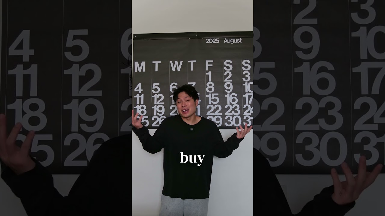 Huge Calendar #homedecor