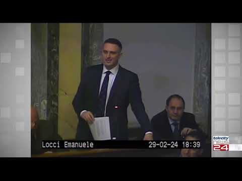 01/03/24 - Lieve malore per Emanuele Locci: sospeso il consiglio comunale di Alessandria