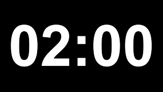 2 Minute Timer ⏱ Simple Countdown