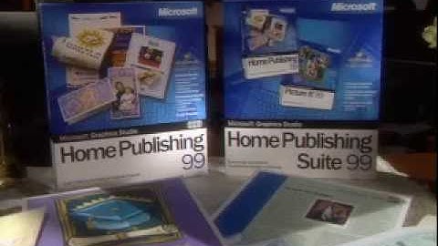 Microsoft Home Publisher 1999 - Promo - Windows 98 - hompub99