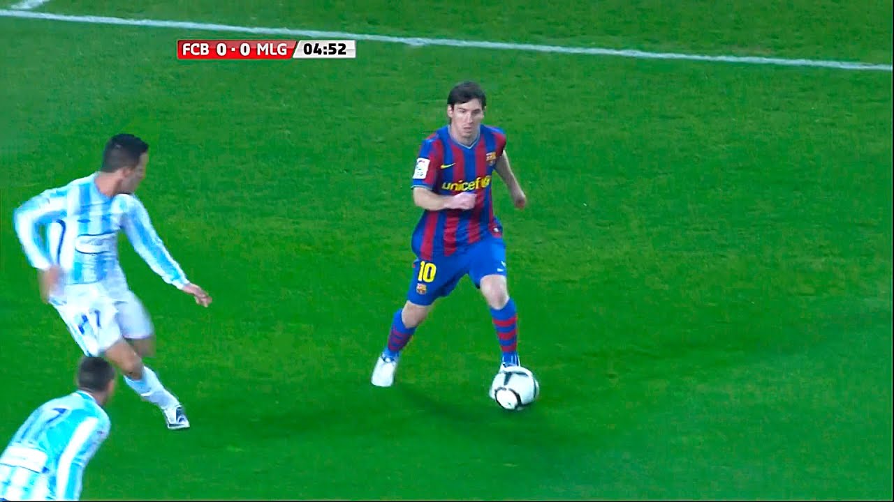 Lionel Messi vs Malaga (Home) 2009-10 English Commentary HD 1080i50