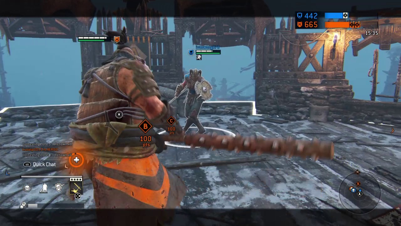 For Honor Shugoki's Tower pt 3! Fatsam wins!