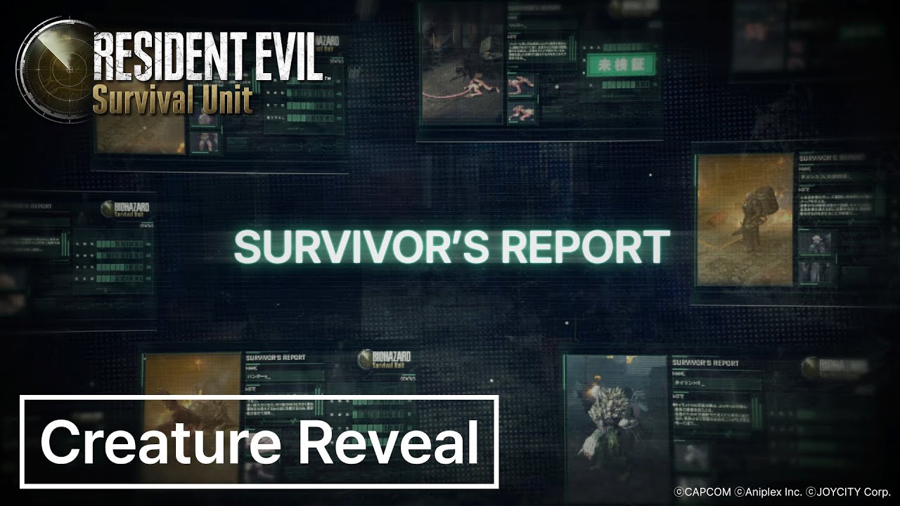 Resident Evil Survival Unit | Survivor's Report: 15 Creatures Revealed