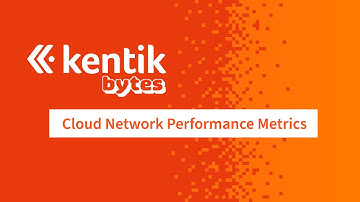 Cloud Network Performance Metrics