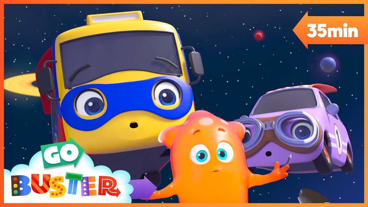 Buster's Space Travel Adventure | Go Buster - Bus Cartoons & Kids ...