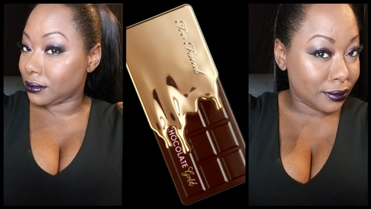 Too Faced Chocolate Gold Palette:  Talkthrough Tutorial/Quick Review