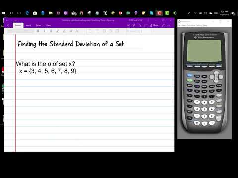 1.6A - Finding the population standard deviation