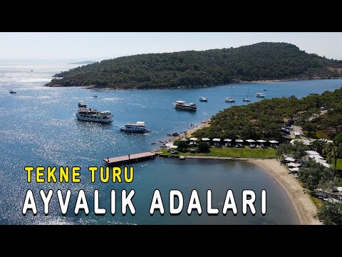 Ayvalık Adaları ve gizli koylarını gezdik! (Ayvalık Tekne Turu)