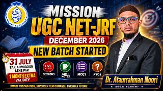 UGC NET-JRF December 2026 LIVE | New Batch Started | Join Before 31 July & Get 1 Month Extra Validit screenshot 1