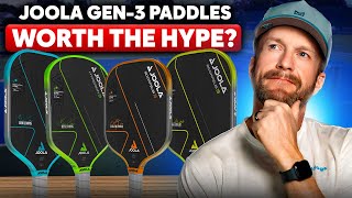 Joola Gen3 Paddles Review: Let's take a look at this new core