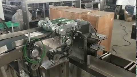 N95 Mask automatic Counting Cartoning Machine  which can connect to pillow packing machine