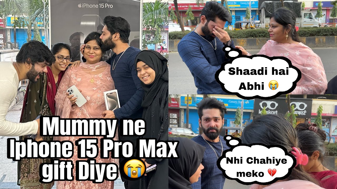 Mummy ne iphone 15 pro max Gift diye Abresh Emotional Hogaya 😭| Fokats | Abresh & Zeeshan