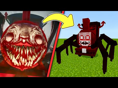 Чу Чу Чарльз В Майнкрафт Choo Choo Charles Minecraft