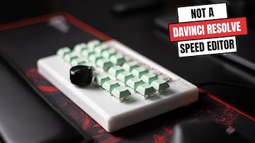 I built a Custom Controller for DaVinci Resolve